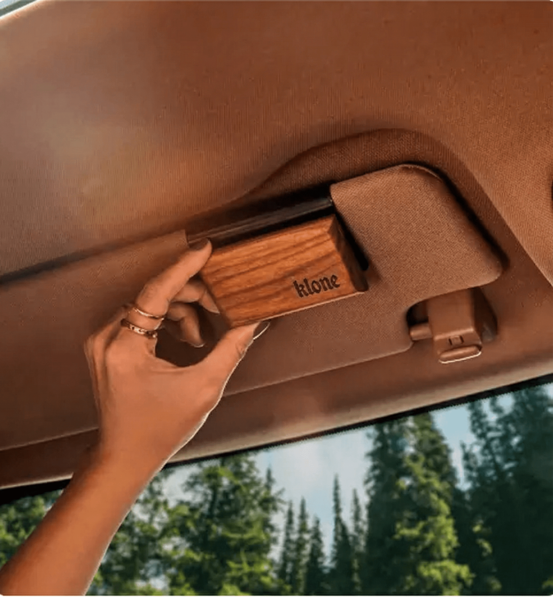 Wood Car Freshener - klone
